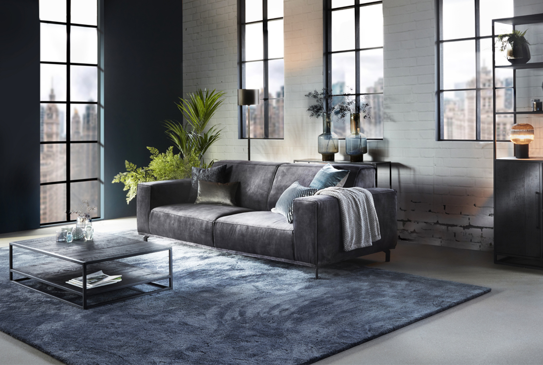 Dreisitzer-Sofa Sophie Luxus-Loft