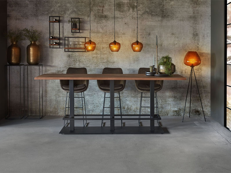 Bar table BIG straight (4 cm thick)