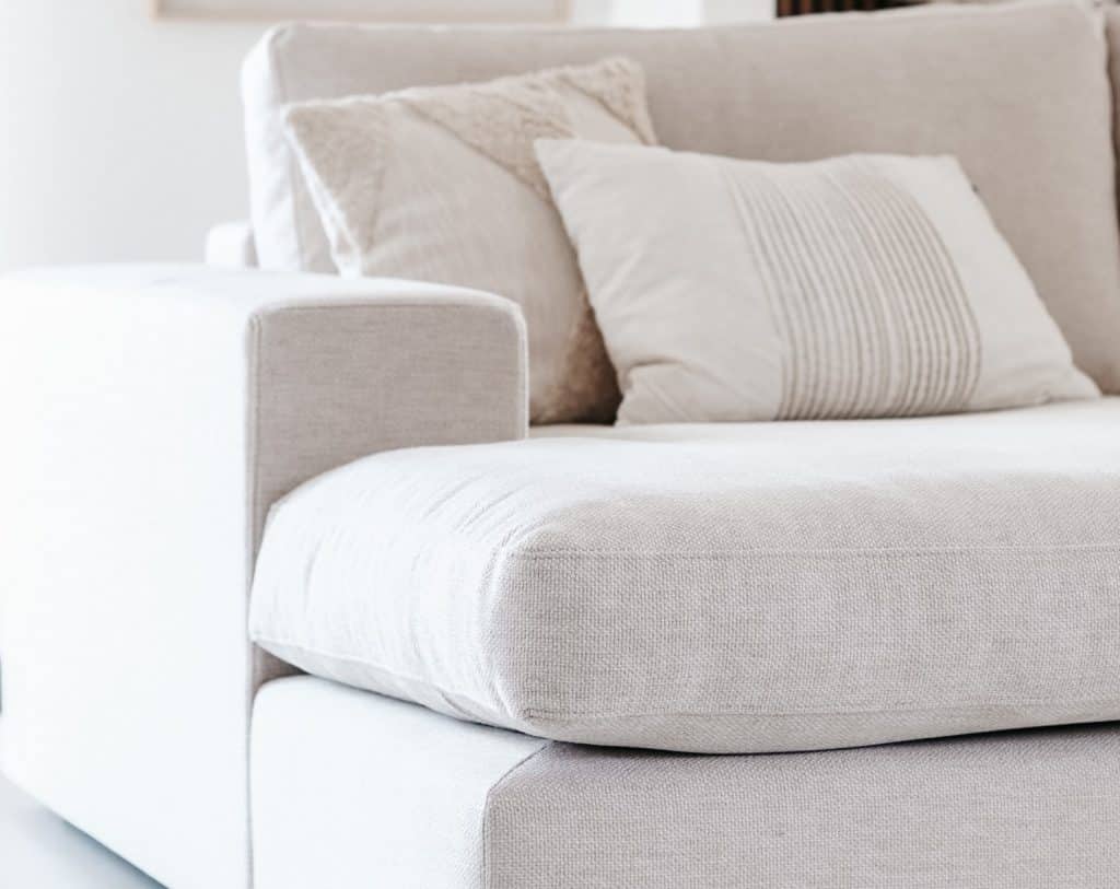 Canapé d'angle Victoria détail Lund