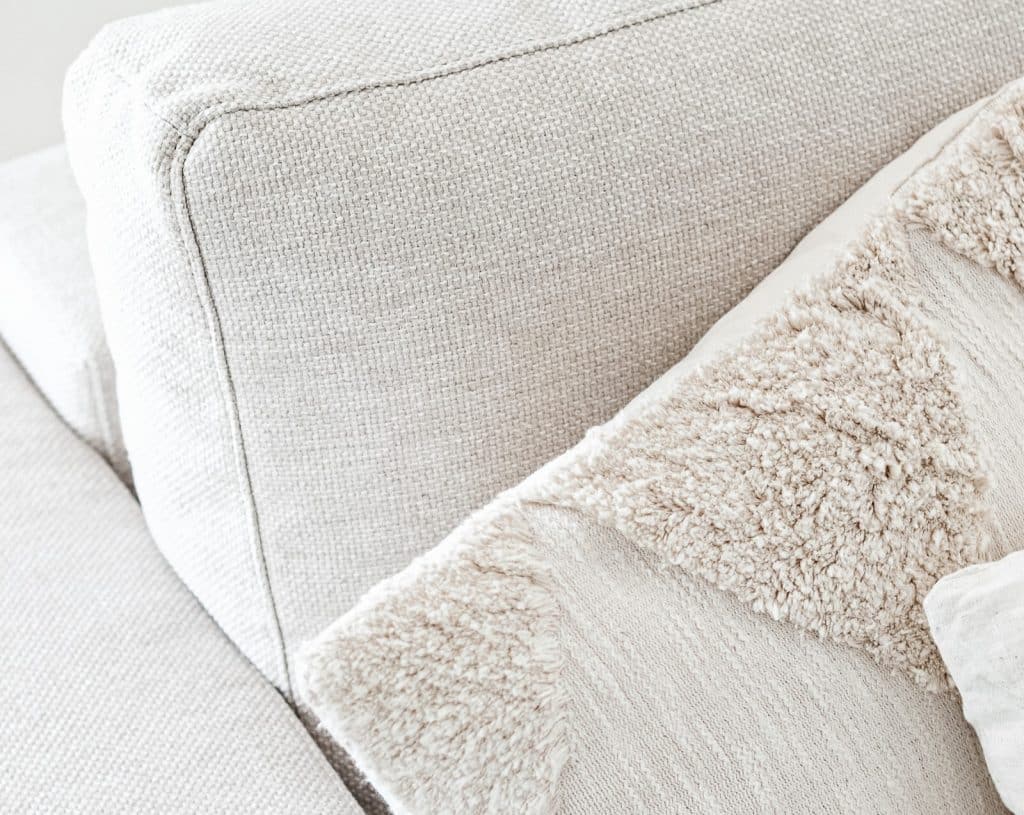 Canapé d'angle Victoria Détail Charis