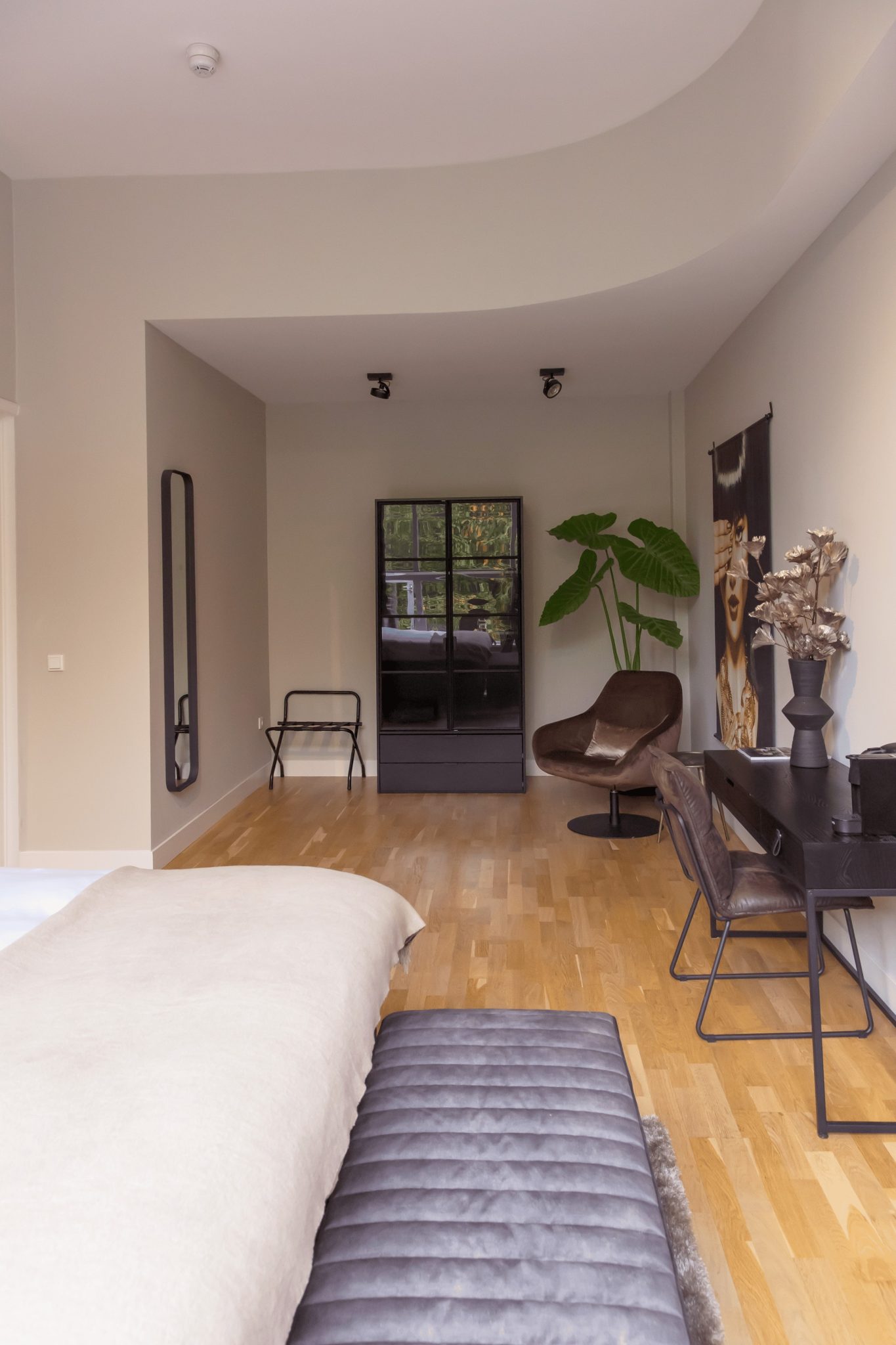 Luxe suite met fauteuil Sam en Boxspring Milou