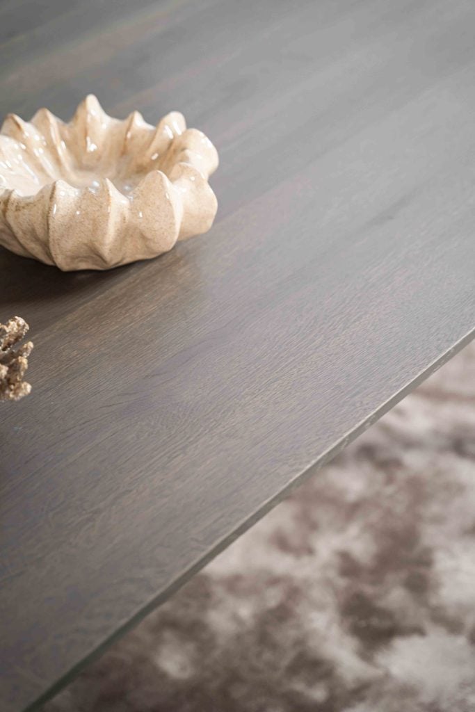 The rectangular Granville table top in Slate Grey by Room108.
