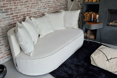 Lounge Bank Adèle Alpine Ivory