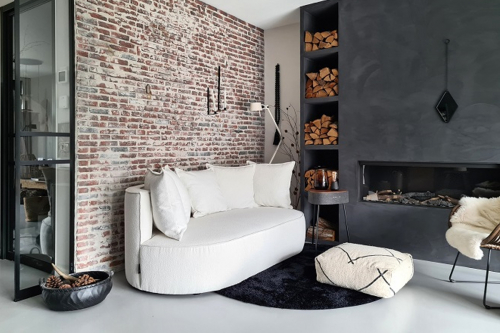 Lounge Bank Adèle Alpine Ivory