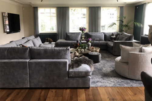 Hoekbank Annabelle Adore Steel 149