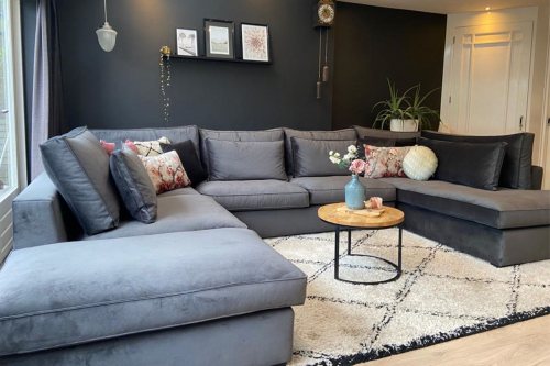 Hoekbank Annabelle Juke Charcoal 79