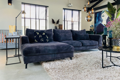 Hoekbank Carmen Adore Anthracite 67