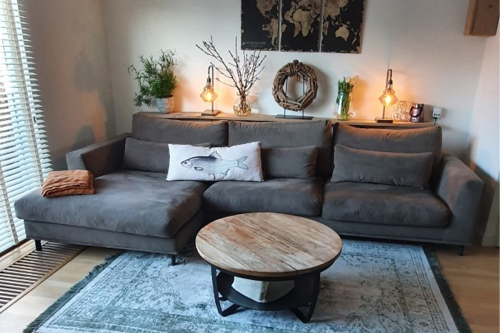 Hoekbank Carmen Seven Shitake 124