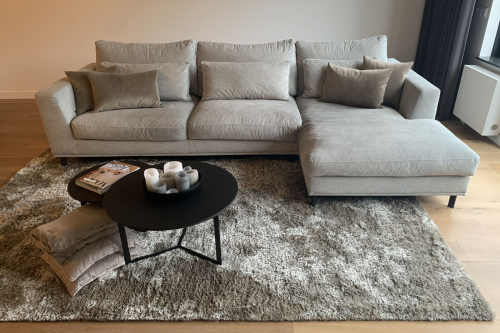 Hoekbank Carmen Trust Ashgrey 40