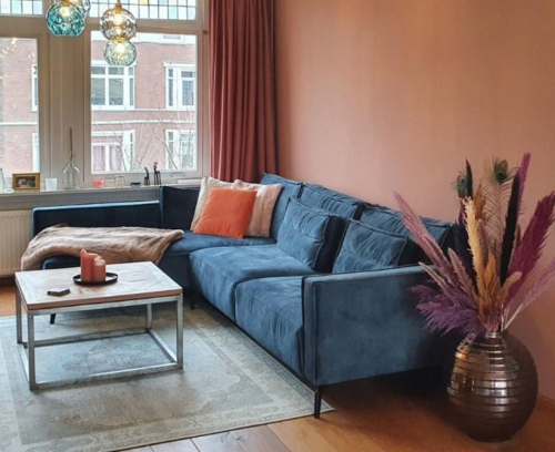 Canapé d'angle Christiane Adore Pétrole 56