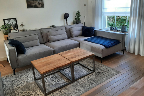 Canapé d'angle Christiane Mine Dauphin 180