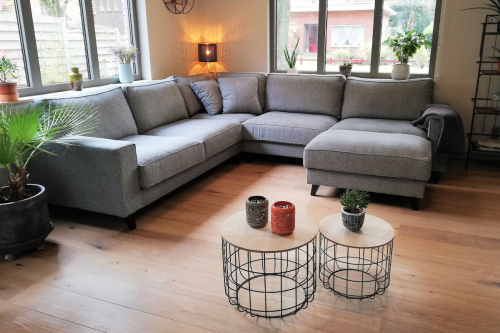 Canapé d'angle Cloë Sneak Sky 142