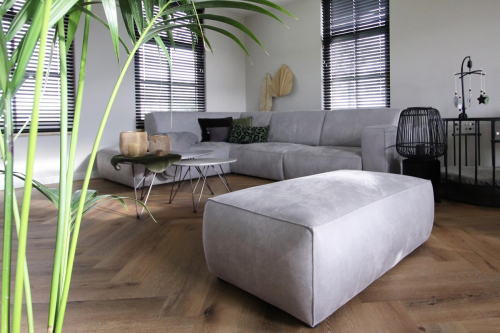 Hoekbank en Hocker Elise Bull Steel 149