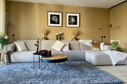 Hoekbank Elise Mine Shell 196