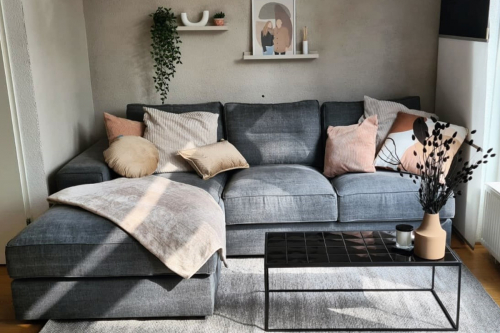 Ecksofa Noelle Kiss Graphite 66