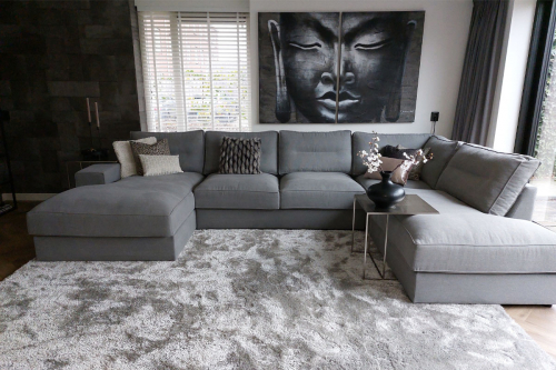 Ecksofa Noelle Skala Grau 65