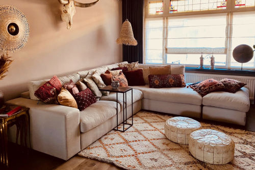 Hoekbank Victoria Bloq Beige 05