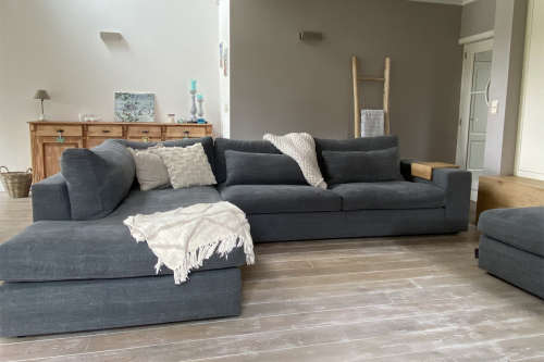 Hoekbank Victoria Kiss Graphite 66